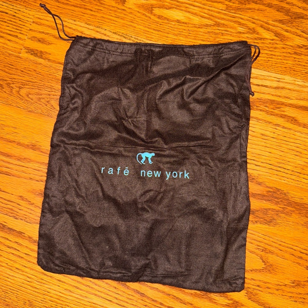 Rafe New York Brown Drawstring Dust Cover Bag